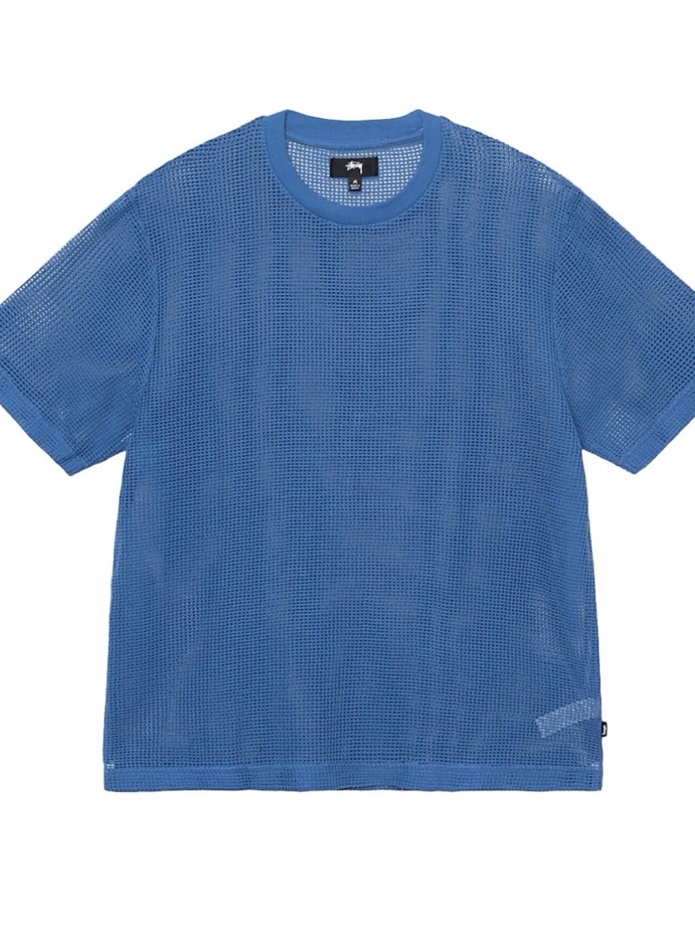 Stussy - S/S mesh crewneck shirt - Unisex - M
